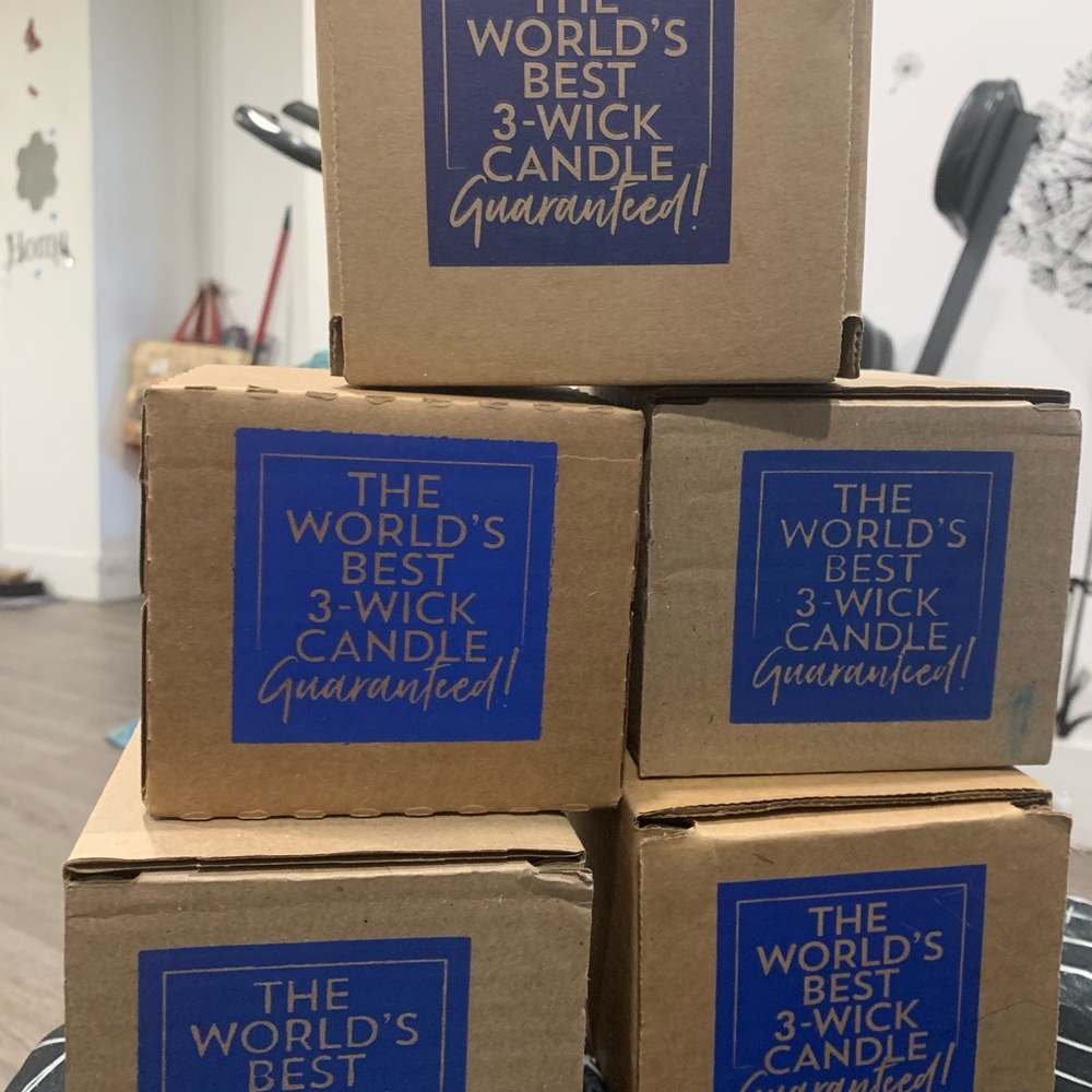 Bath & Body Works Three wick scented candles